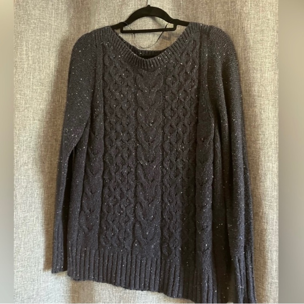St. John’s gently used woman’s marked black sweater
